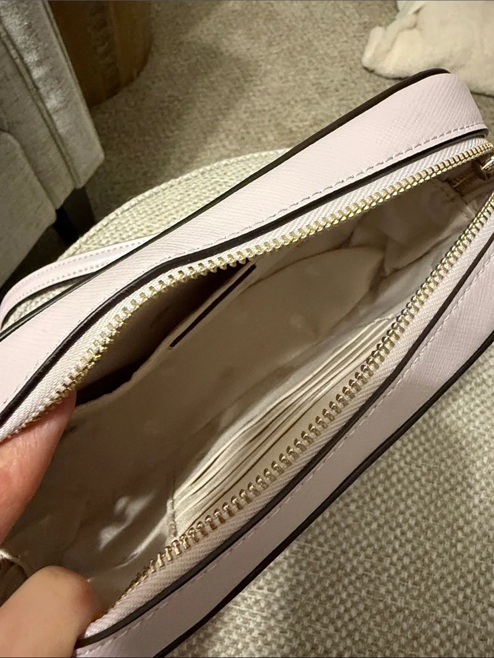 Kate Spade Purple/Lilac Leather Crossbody & Cardholder